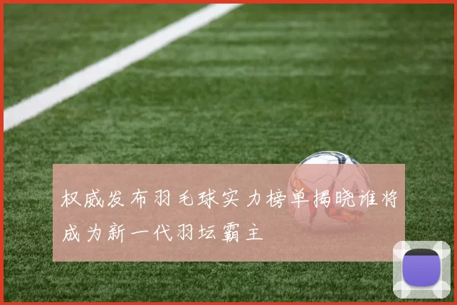 权威发布羽毛球实力榜单揭晓谁将成为新一代羽坛霸主